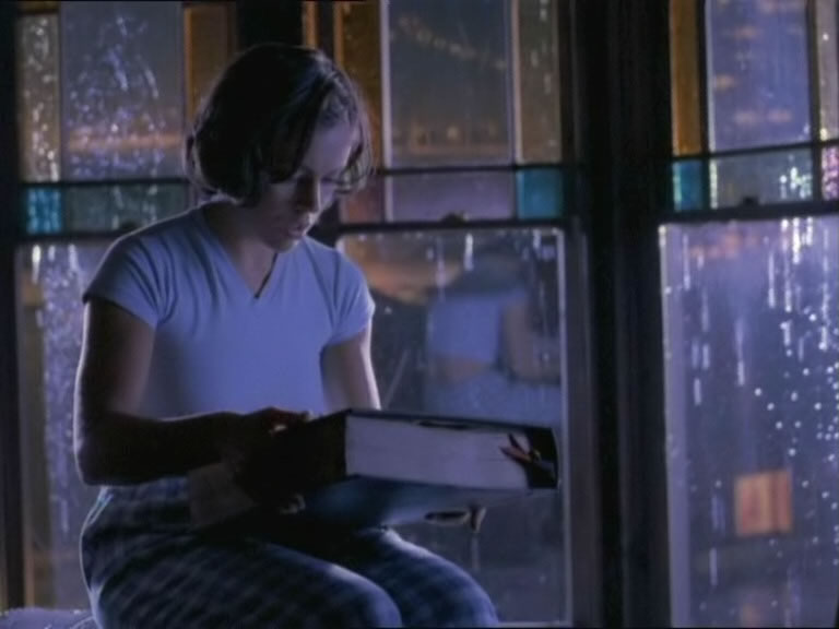 Phoebe finds the Book of Shadows.